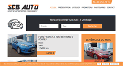 Desktop Screenshot of garage-sebauto.com