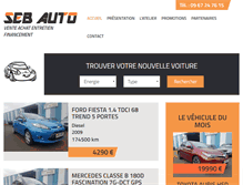 Tablet Screenshot of garage-sebauto.com